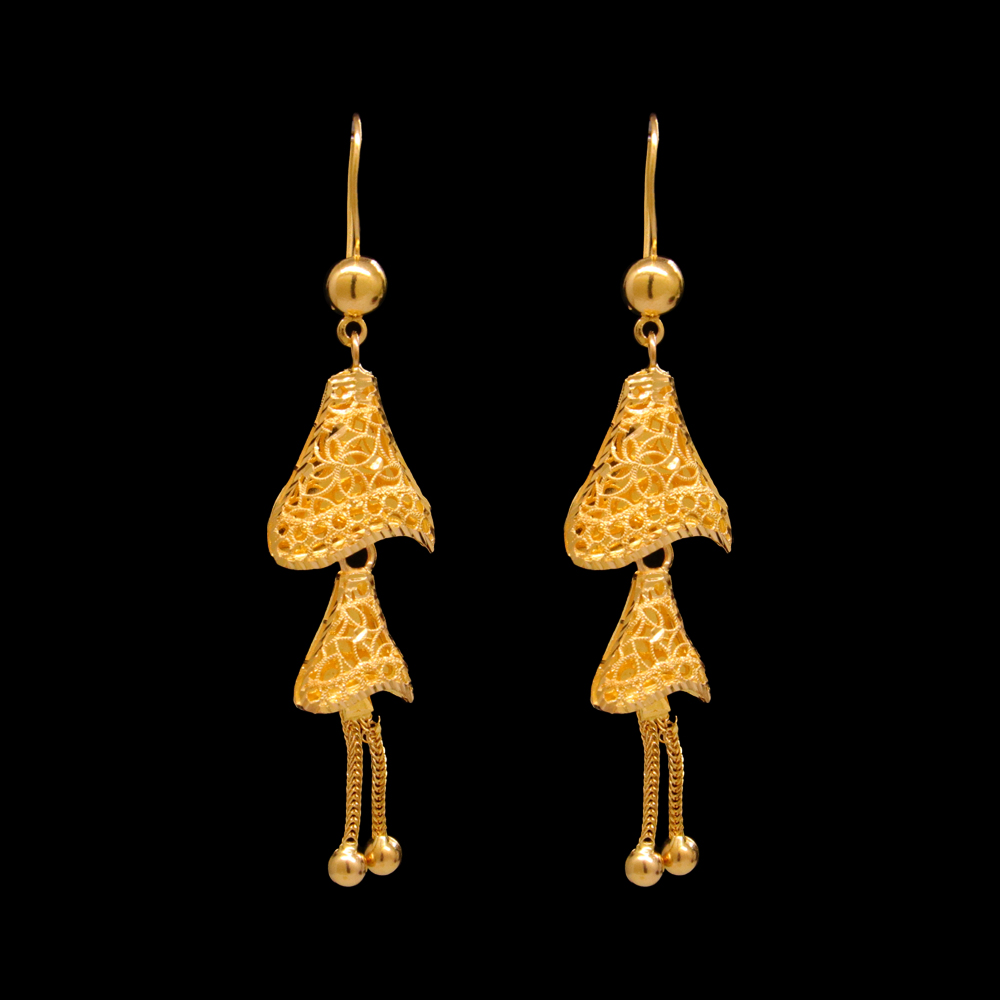 21k Gold Earrings