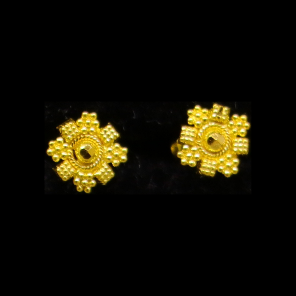 22K Gold Earrings  