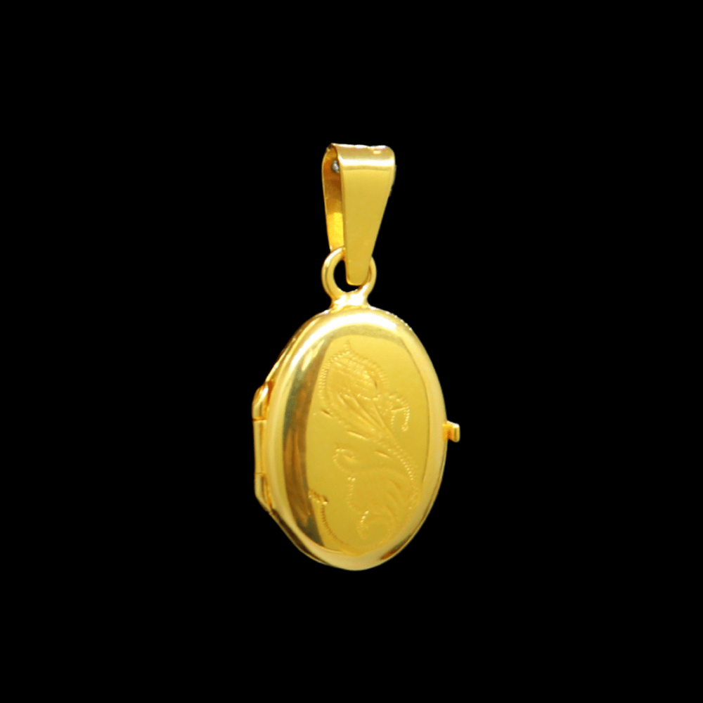 18K Gold Pendant 