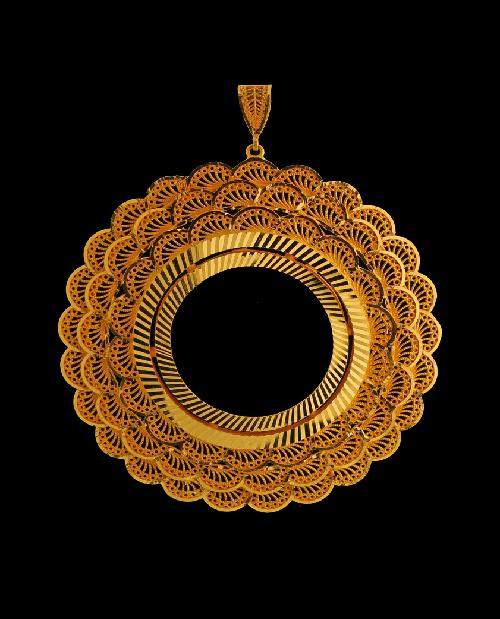 21K Gold Mokhamas Frame