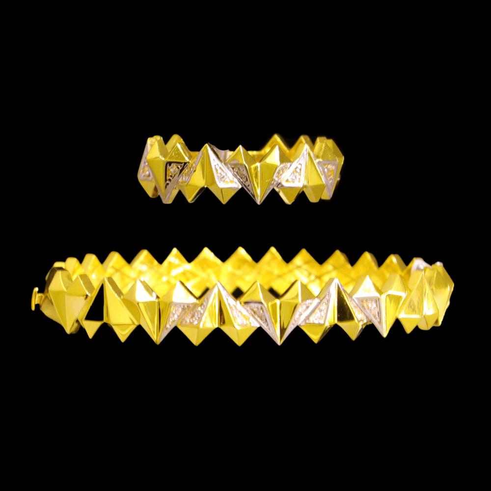 21k Gold Bangle Ring  