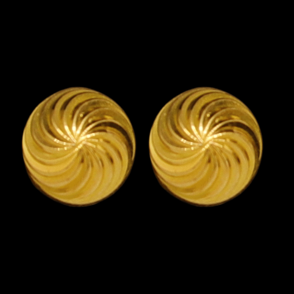 21K Gold Earrings 