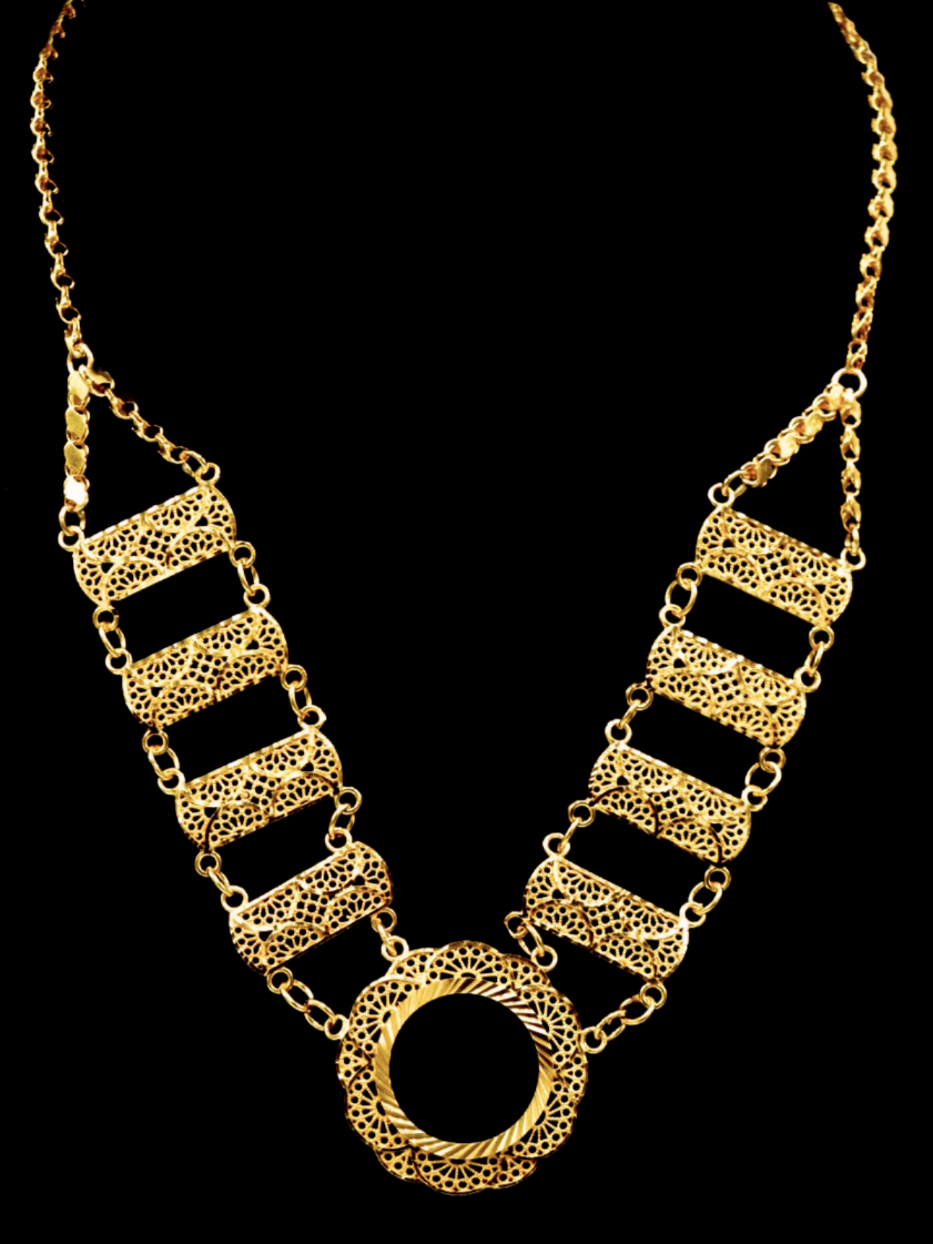21K Coin Necklace