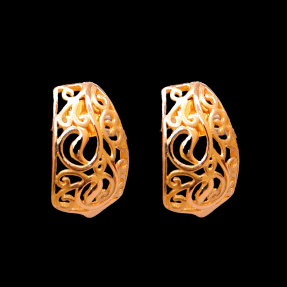 21K Gold Earrings    
