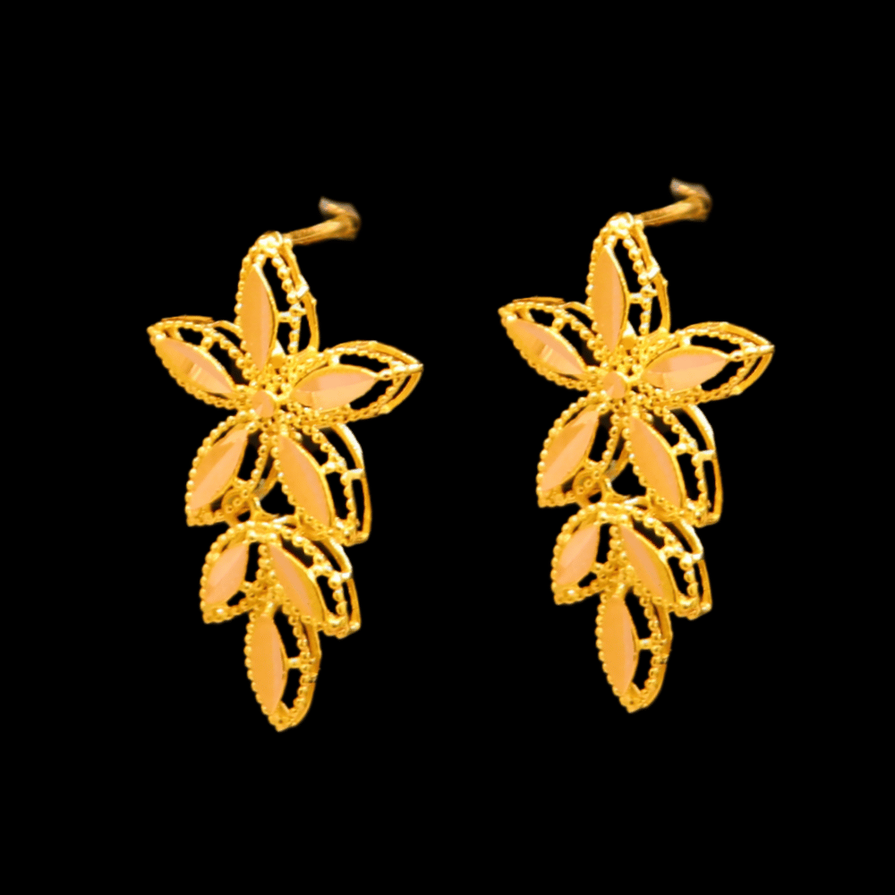 21K Gold Earrings      
