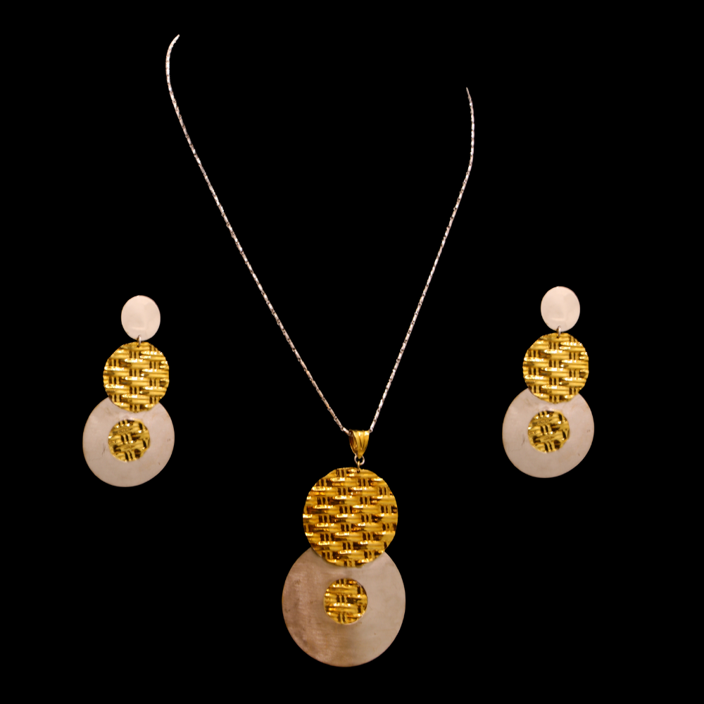 18K Gold Necklace Set