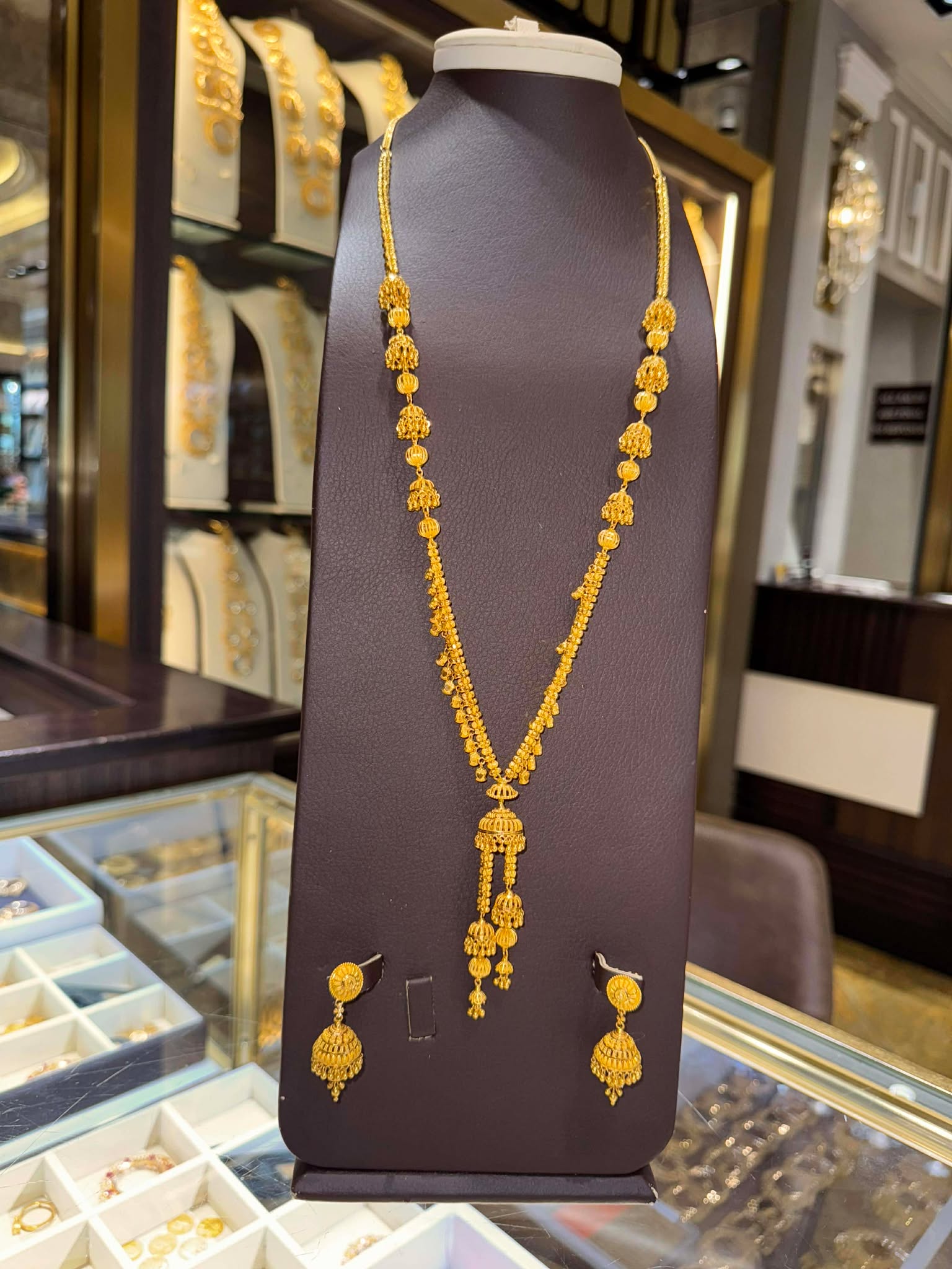 22K Gold Necklace Set