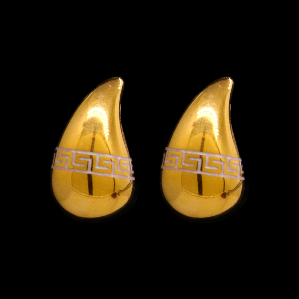 21K Gold Earrings