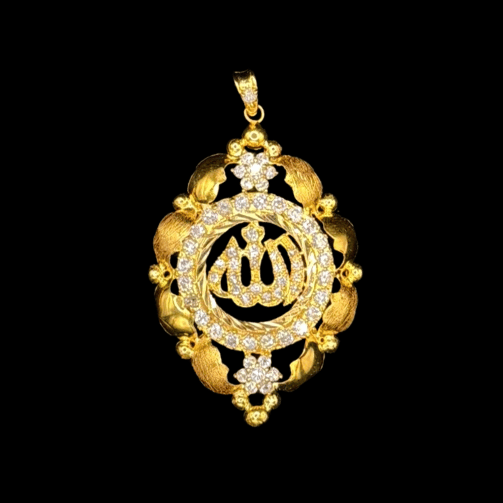 21K Gold Pendant    