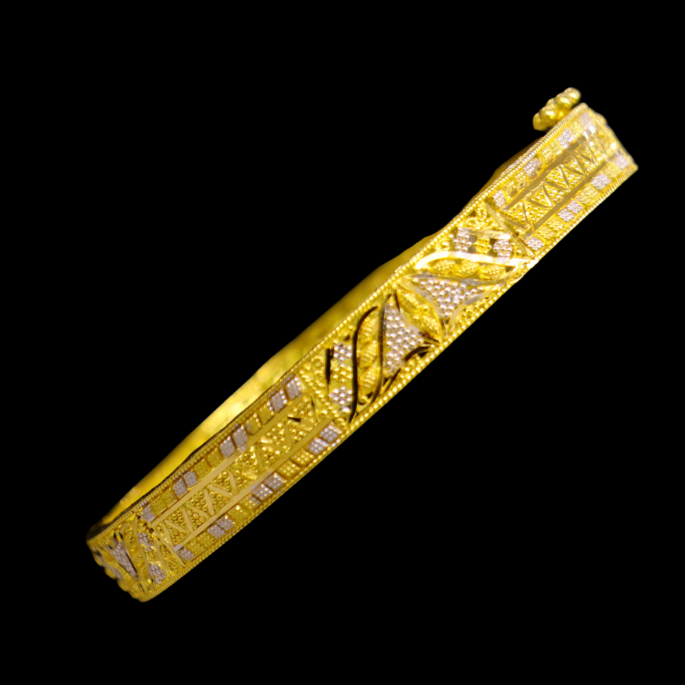 22K Gold Bangle Bracelet