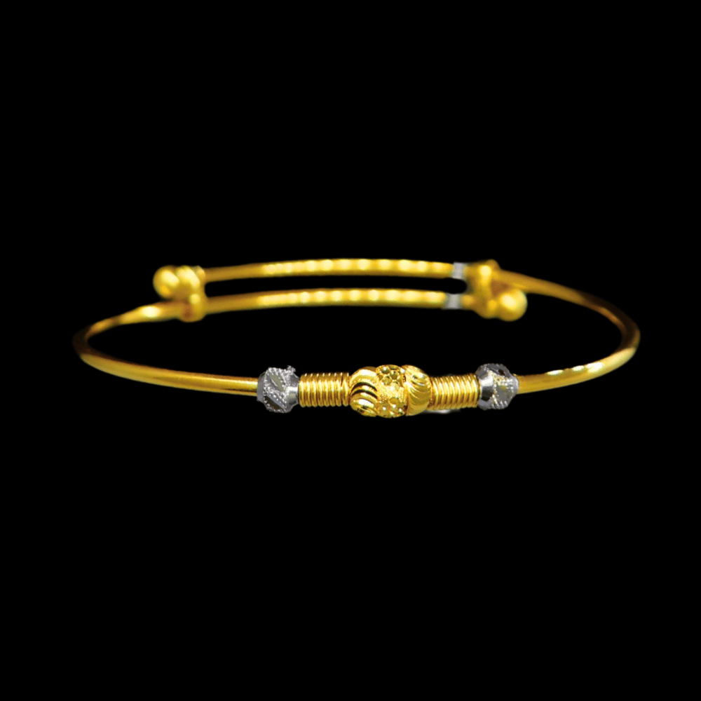 22K Gold Baby Bangle     