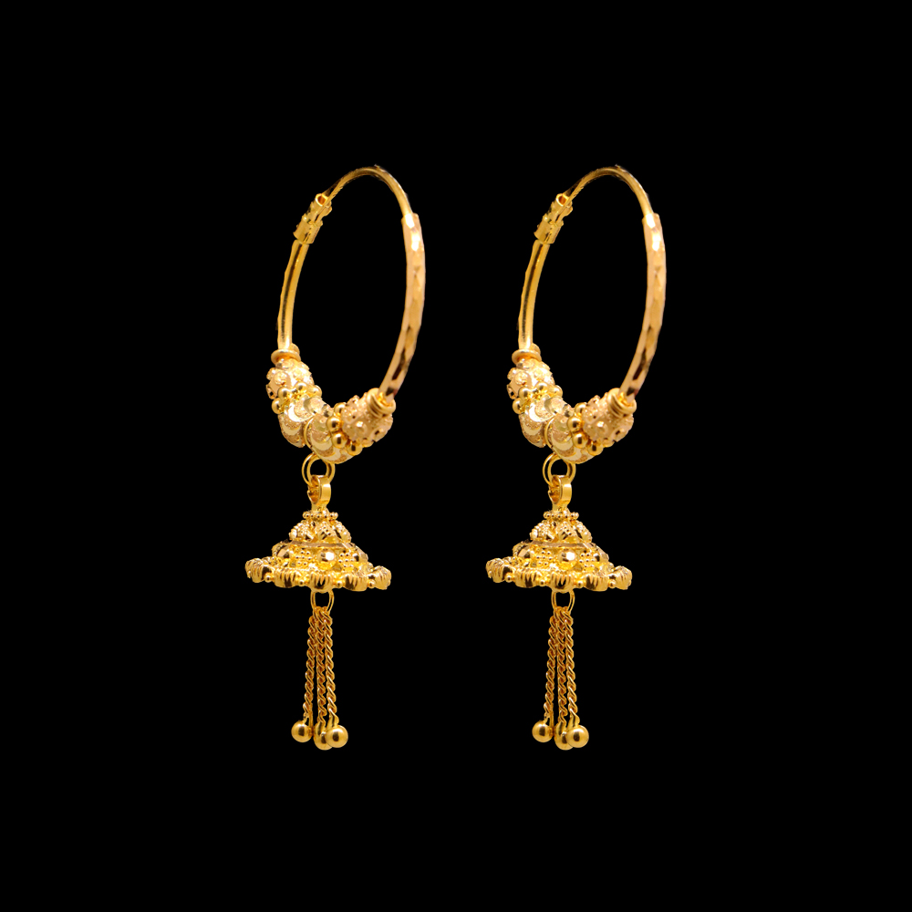 22k Gold Earrings