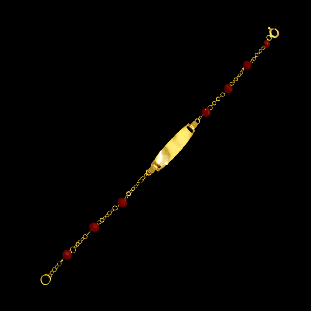 21K Gold Baby Bracelet