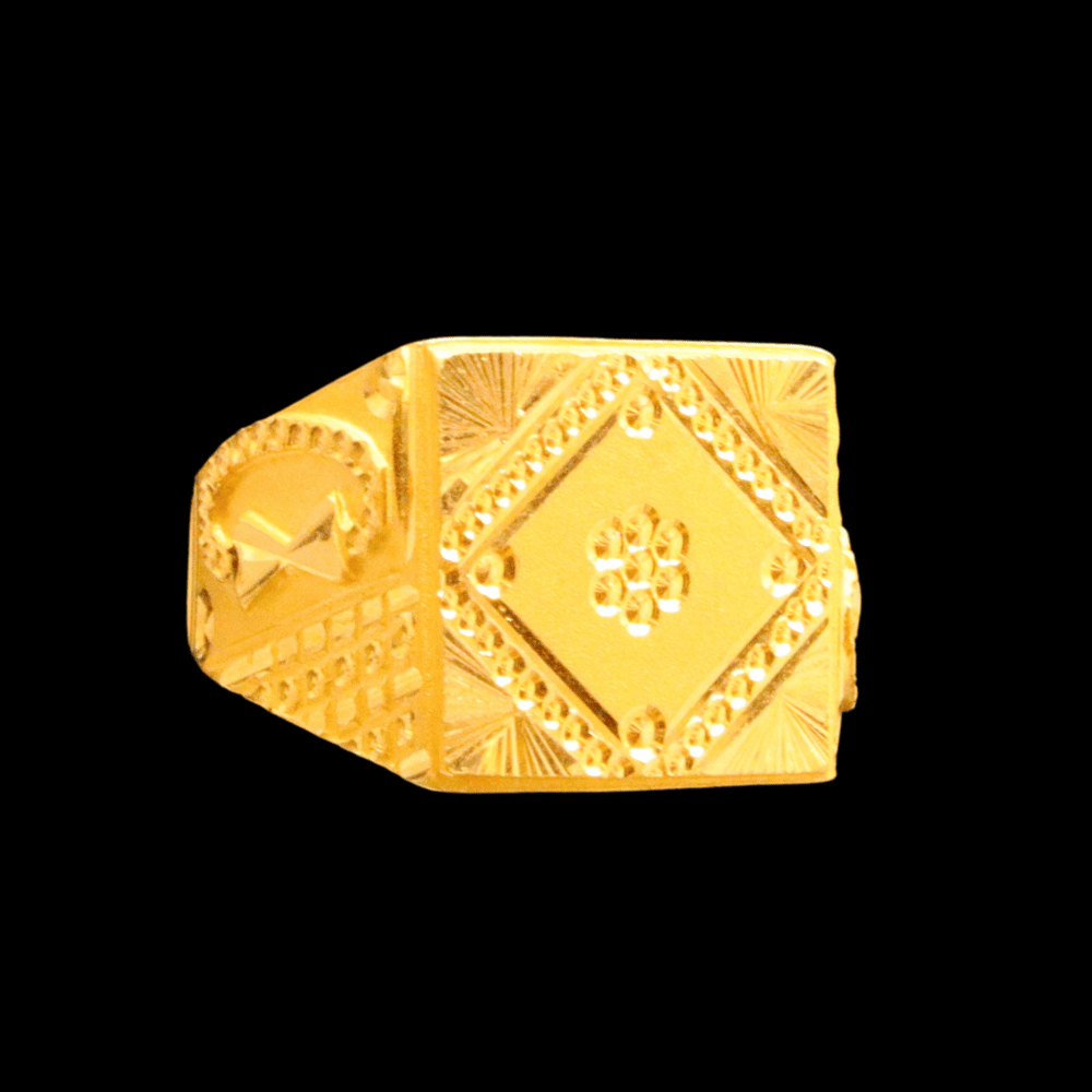 22K Gold Men's Ring 