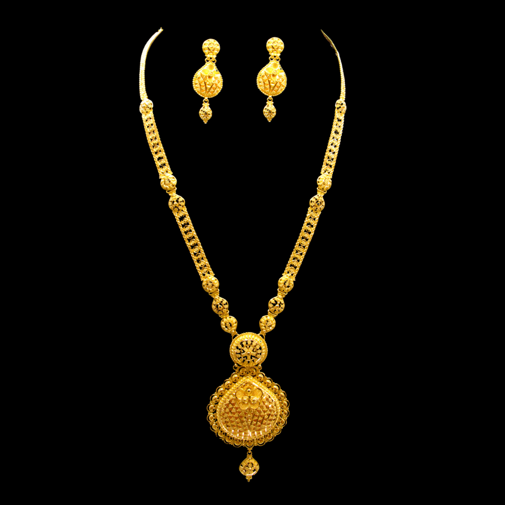 22K Gold Necklace Set