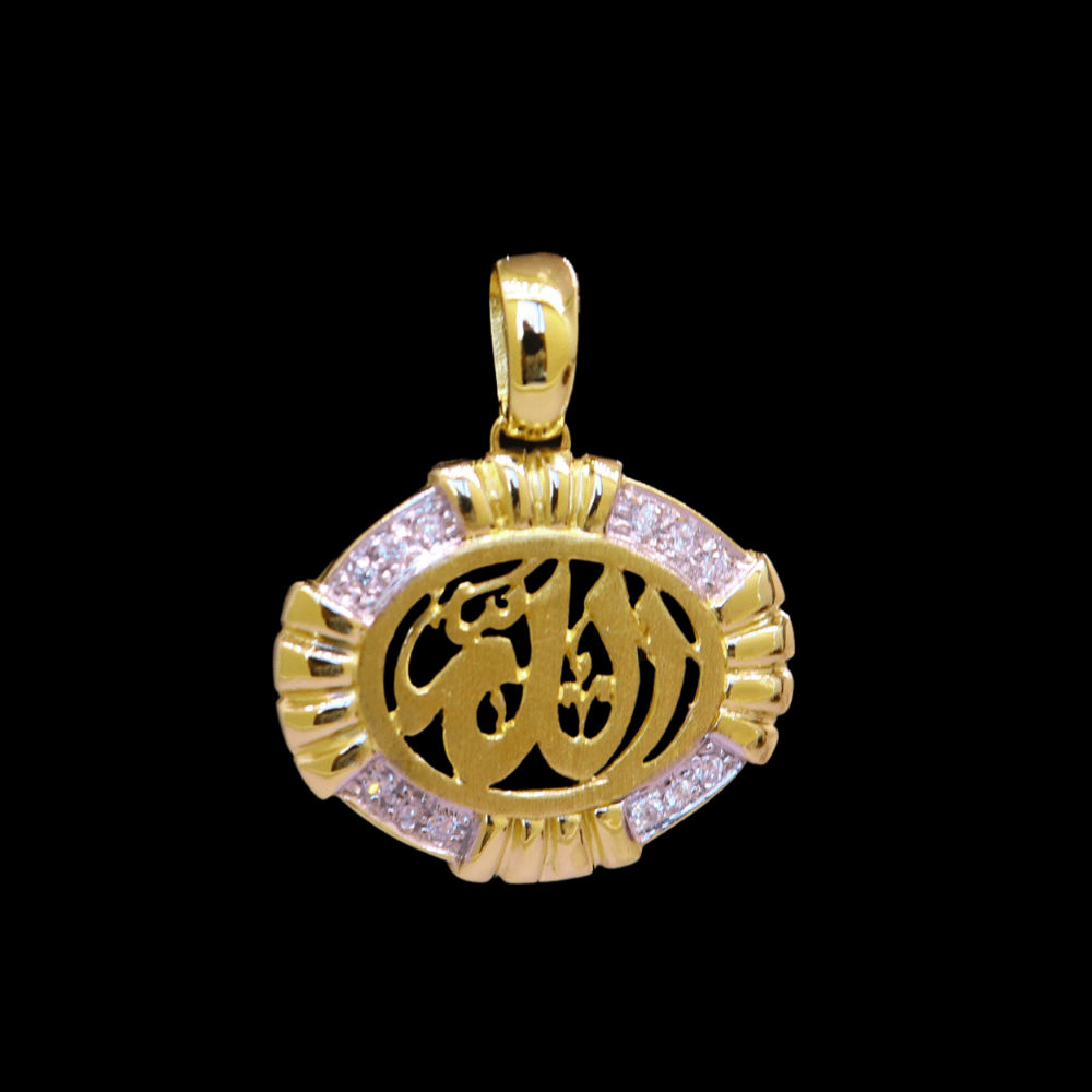 18K Gold Pendant   