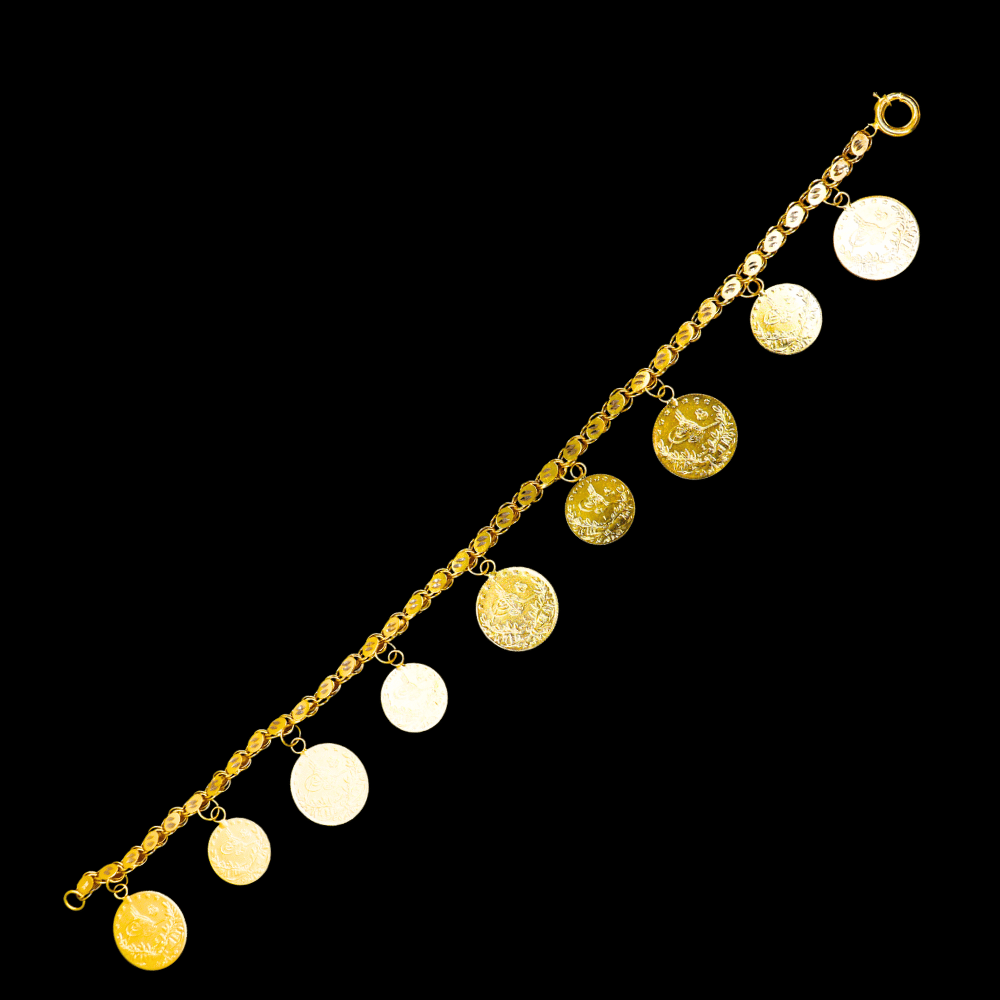 21K Gold Anklet     
