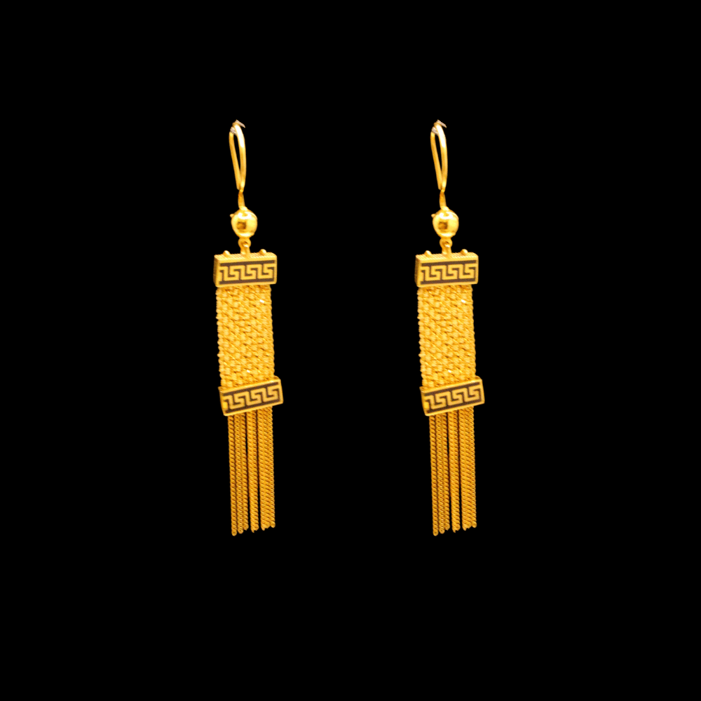 21K Gold Earrings  