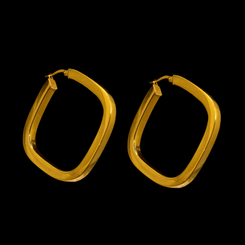 21K Gold Earrings