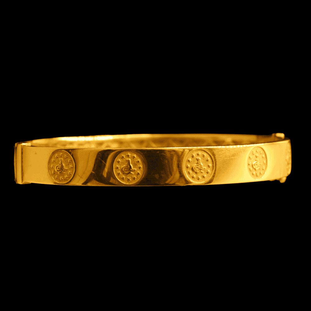 21K Gold Bangle