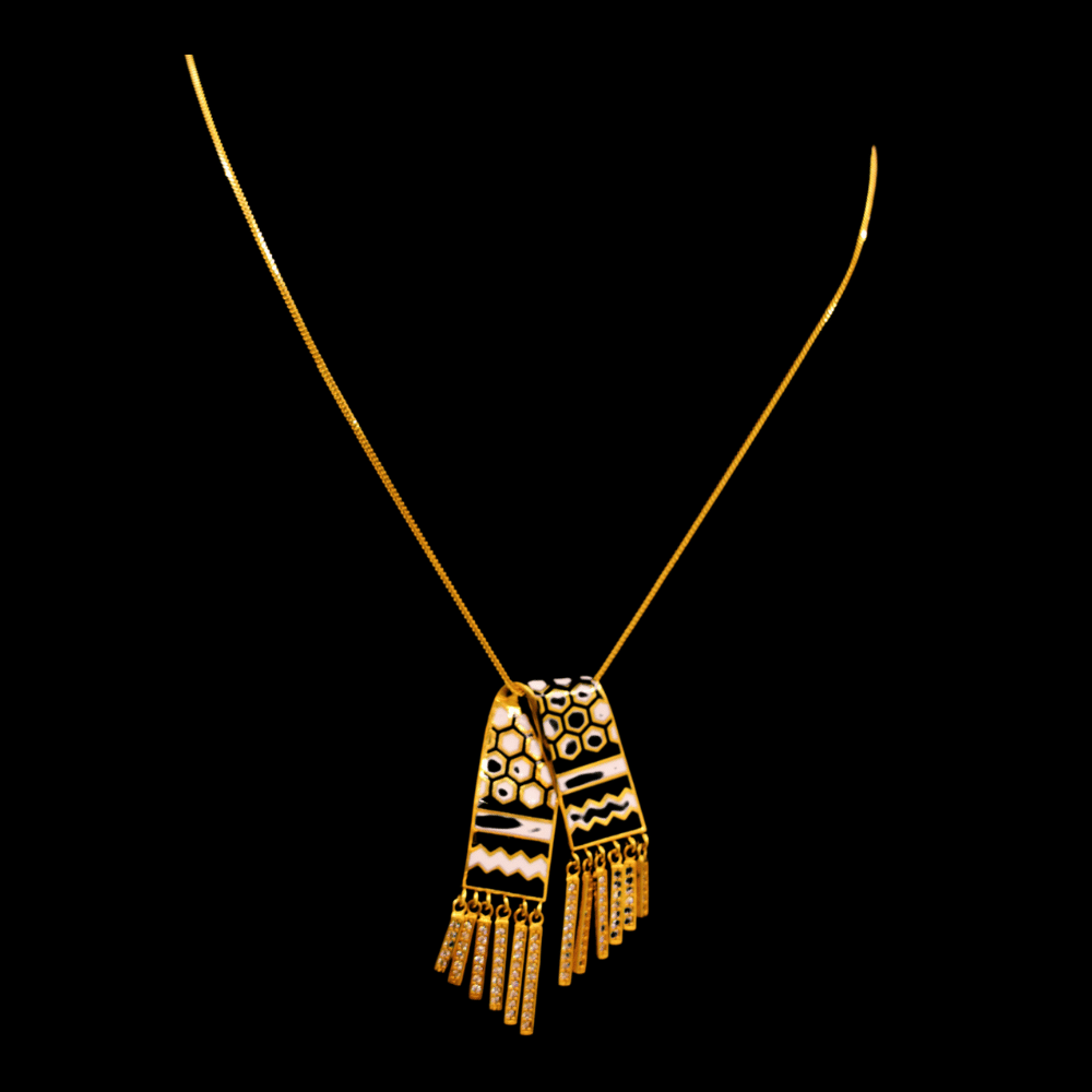 21K Gold Necklace 