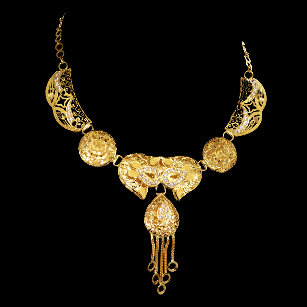 21K Gold Necklace 