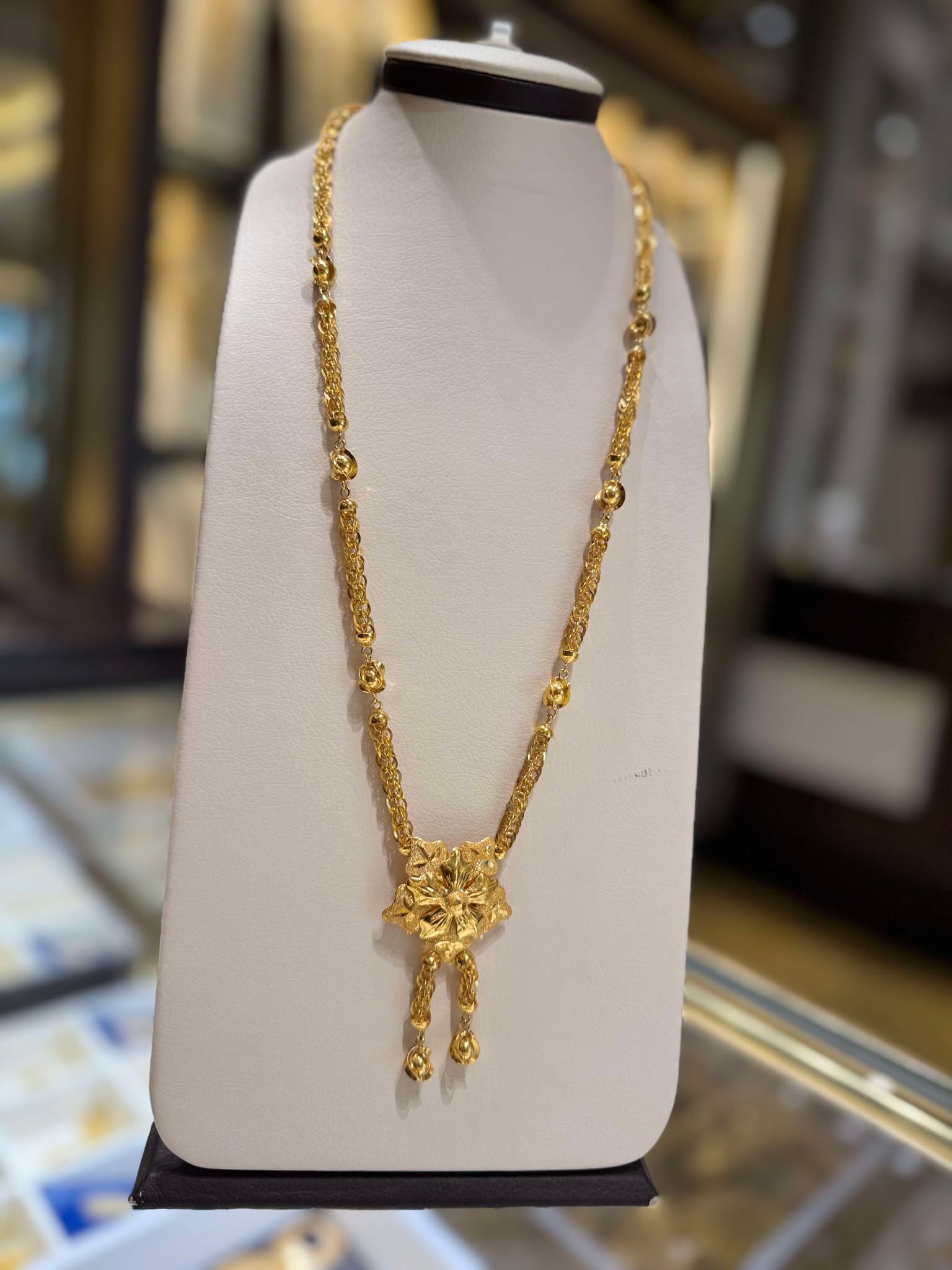 21K Gold Necklace 