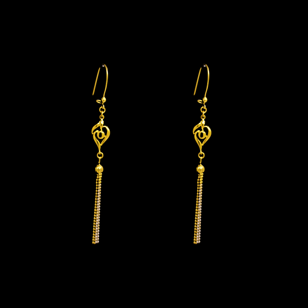 21K Gold Earrings  