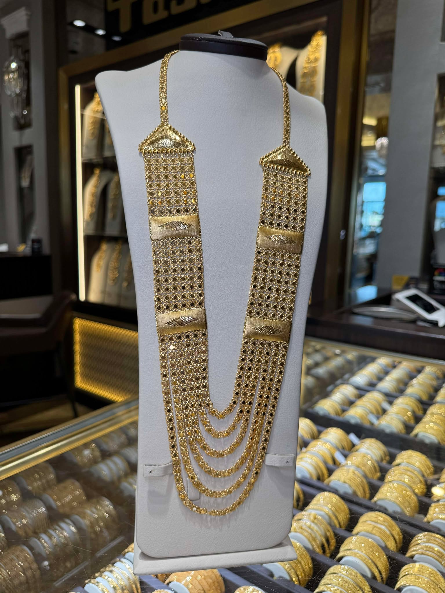 21K Gold Necklace 