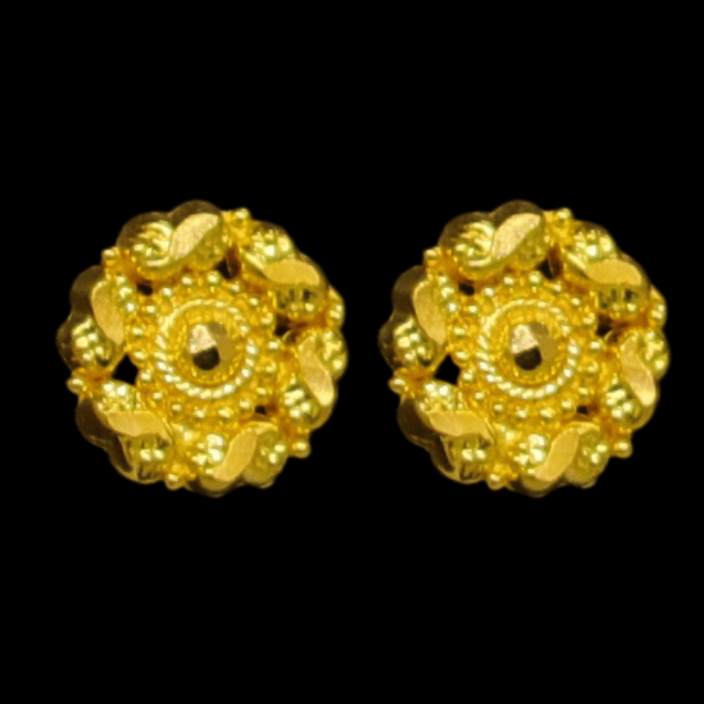 22K Gold Earrings 