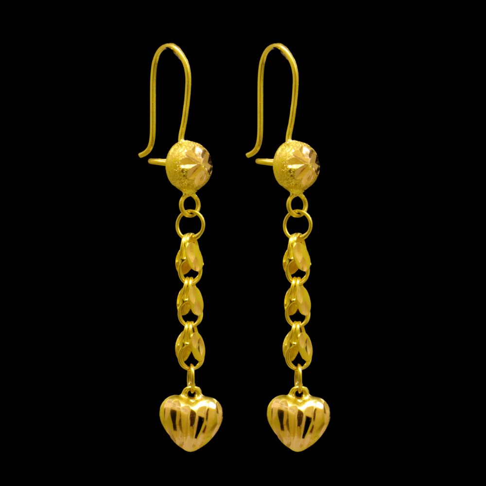 21K Gold Earrings