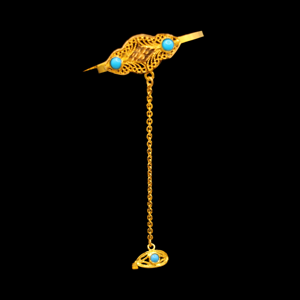 21K Gold Baby Hand Bracelet