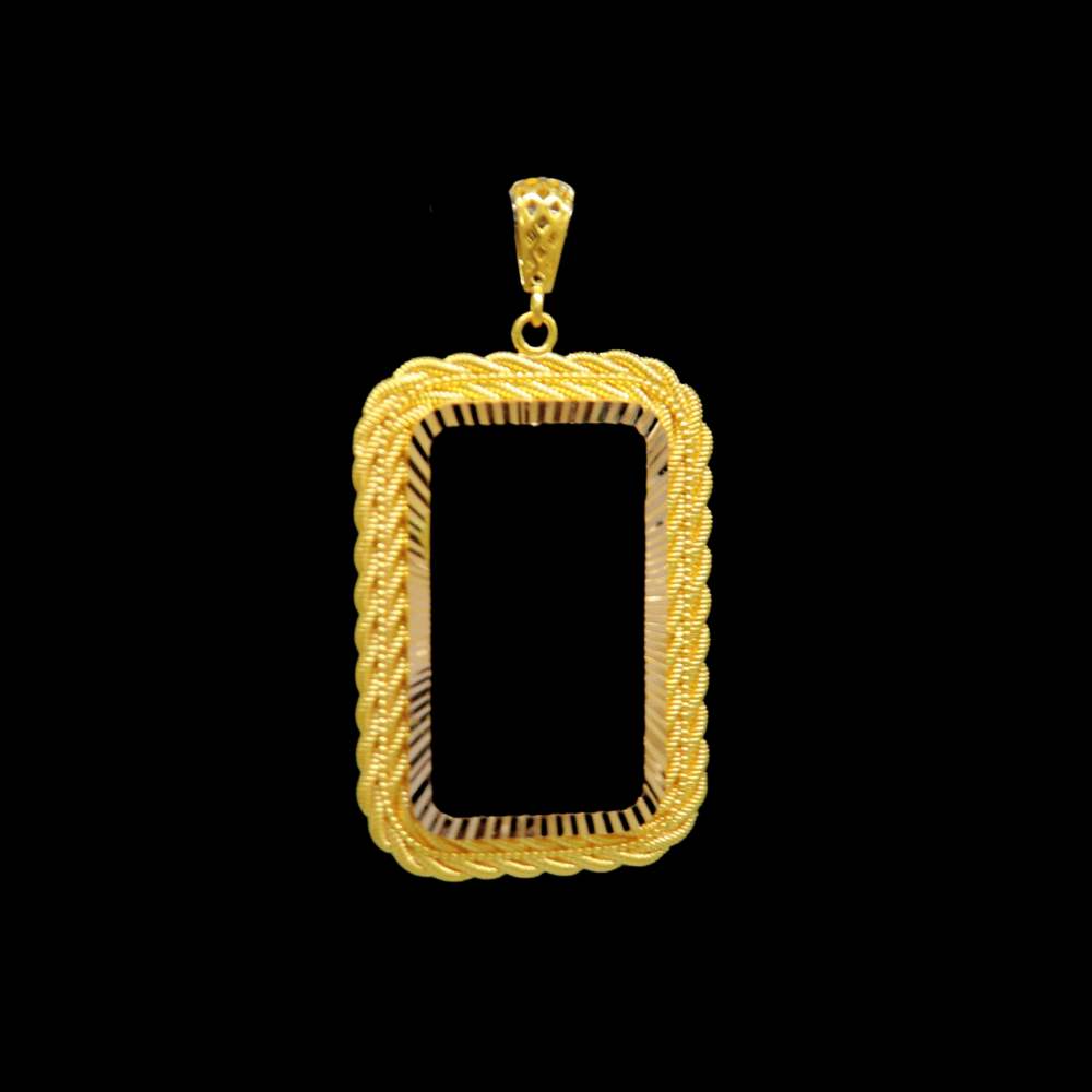 21K Gold Ounce Frame   