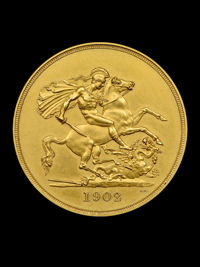 22K Five Pound British Coin