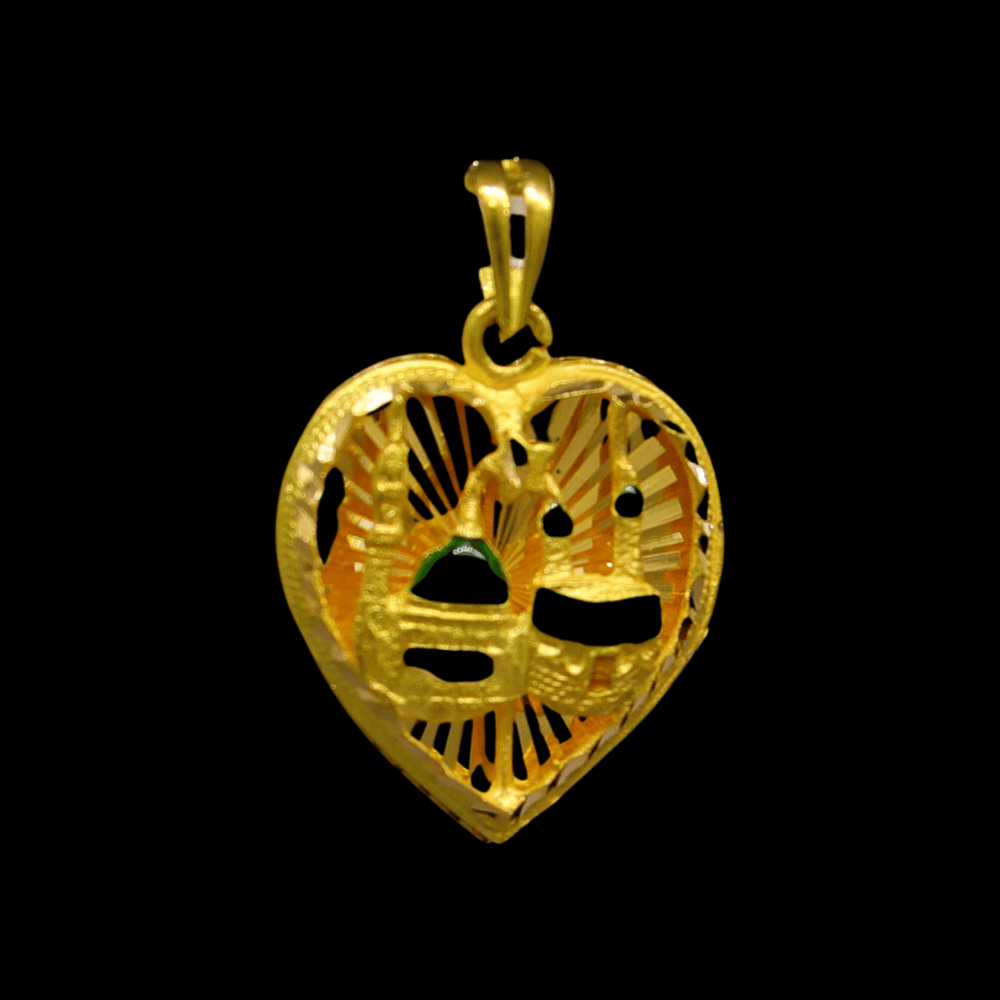 21K Gold Pendant  