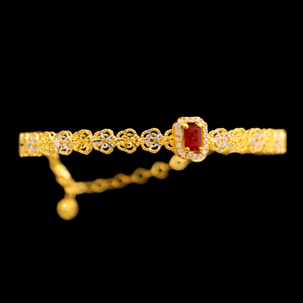 22K Gold Bangle  Bracelet