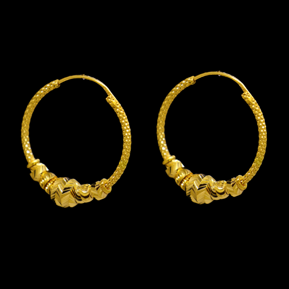 22K Gold Earrings