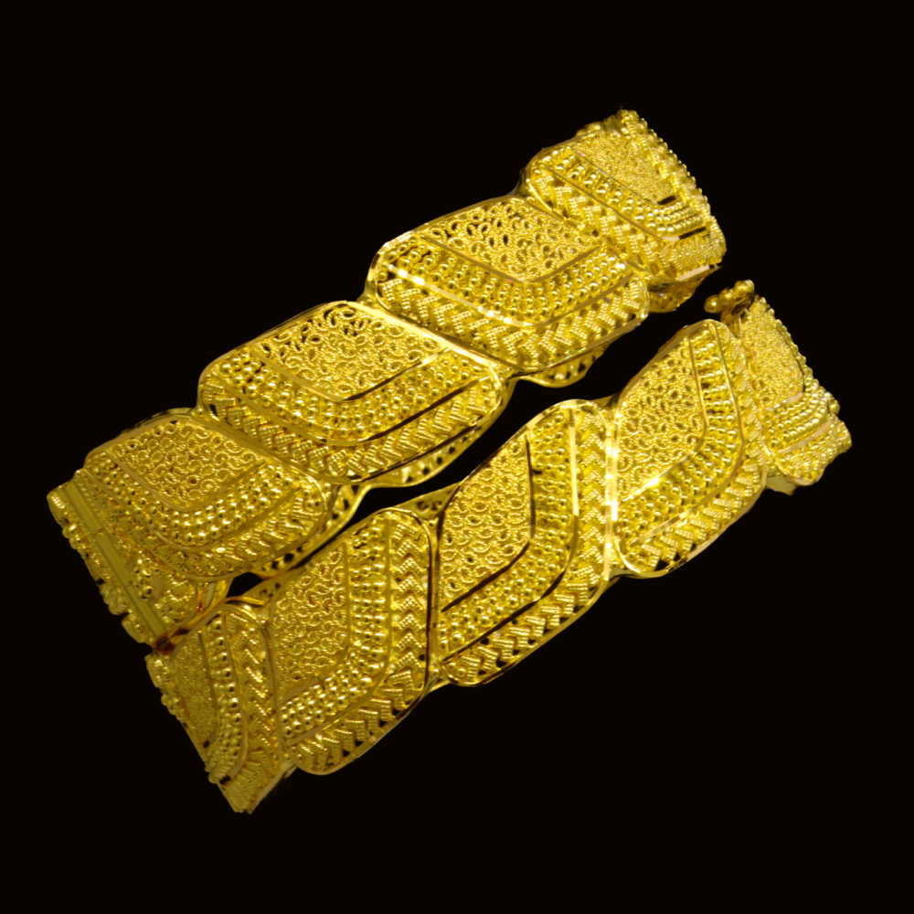 22K Gold Bangle Bracelet