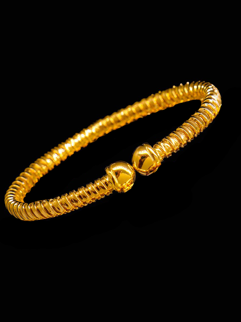 18k Gold Himo Bangle Bracelet