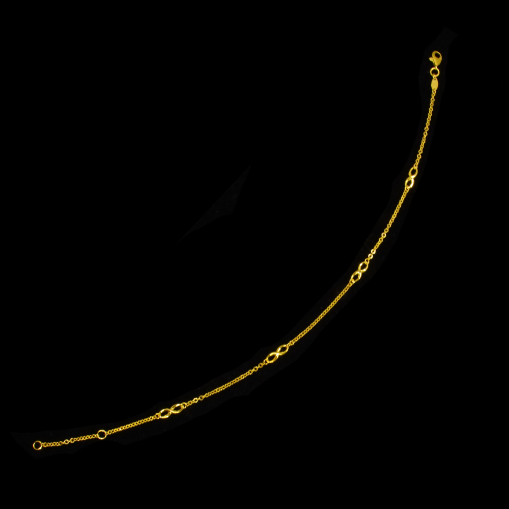 21K Gold Anklet
