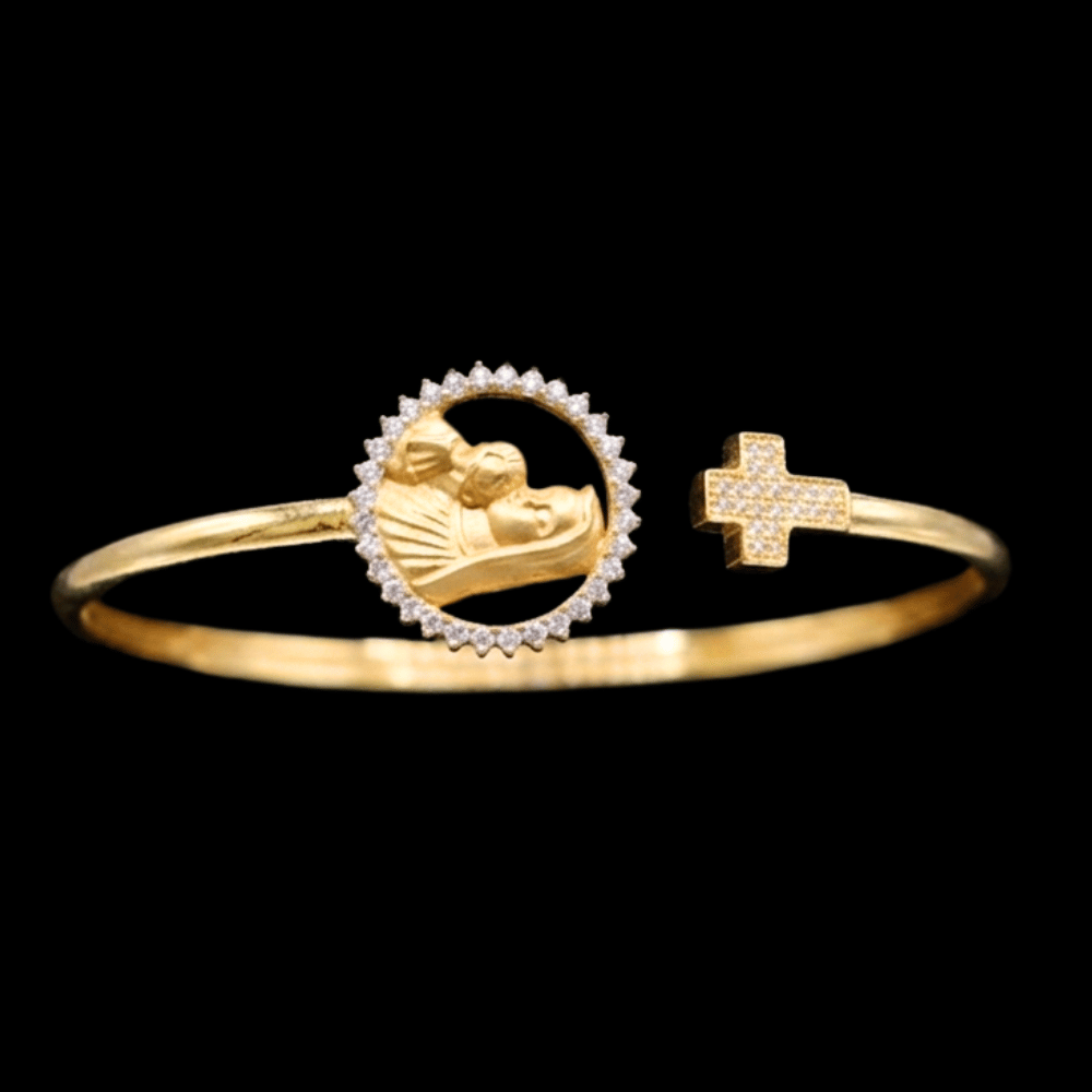 18K Bangle Bracelet     