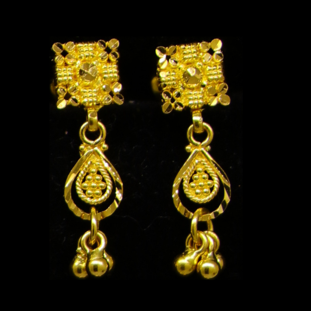 22K Gold Earrings  