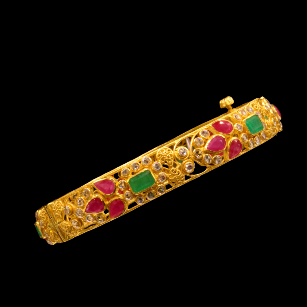 22K Gold Bangle Bracelet