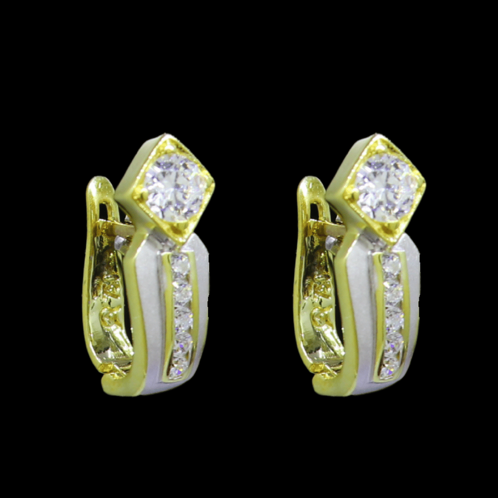 18k Gold Earrings 