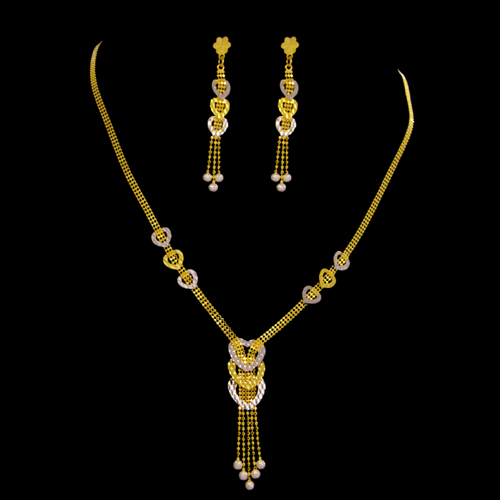 22K Gold Necklace Set