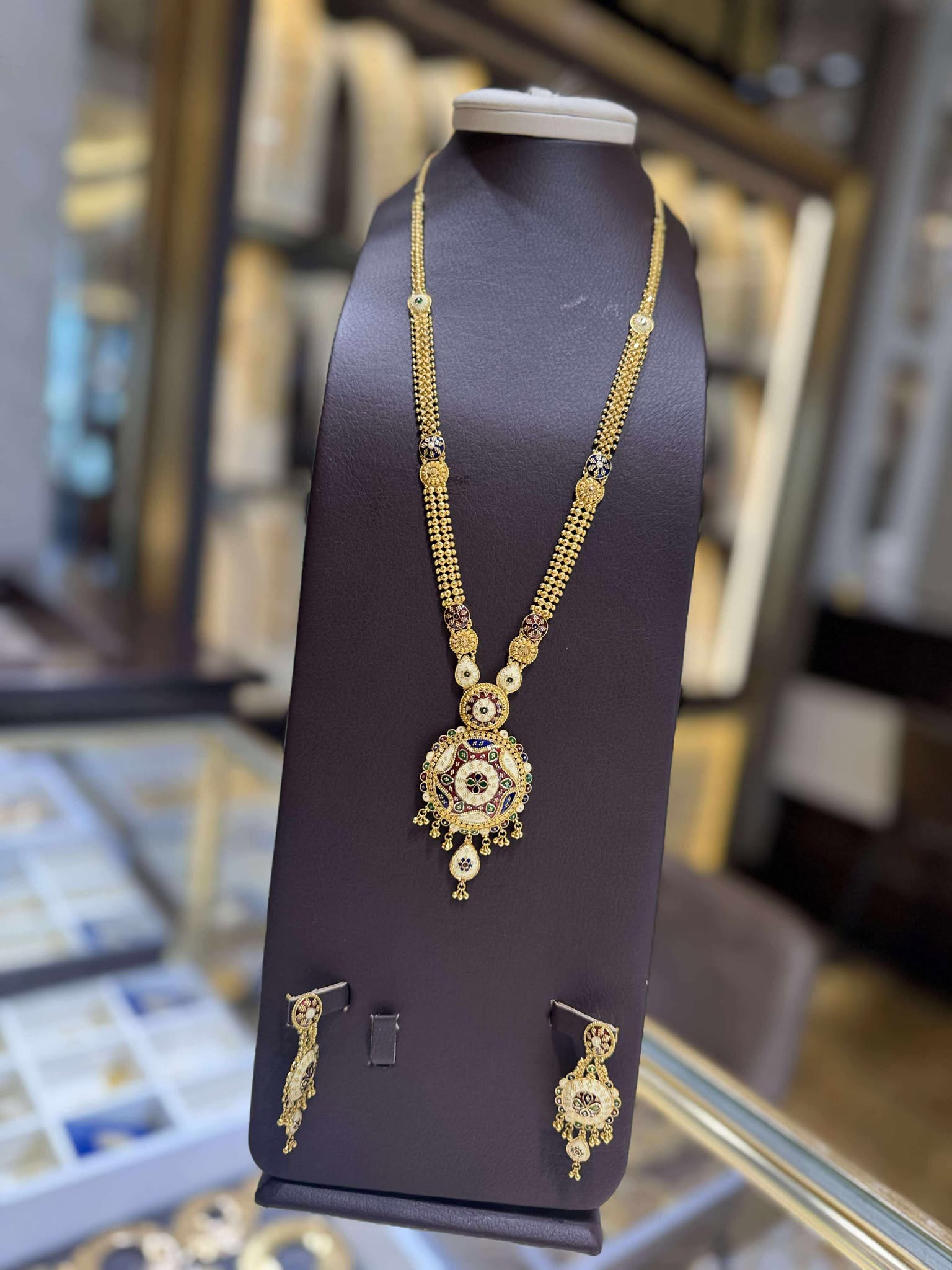 22K Gold Necklace Set