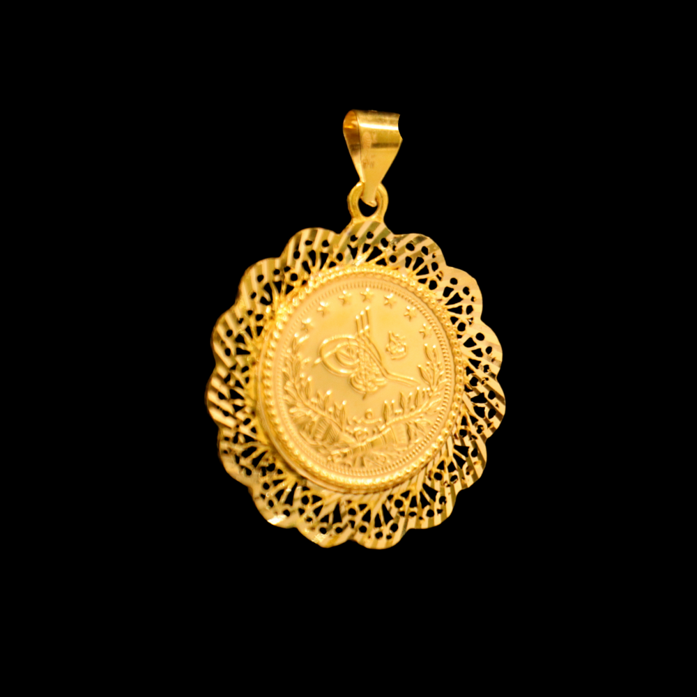 21K Gold Pendant     