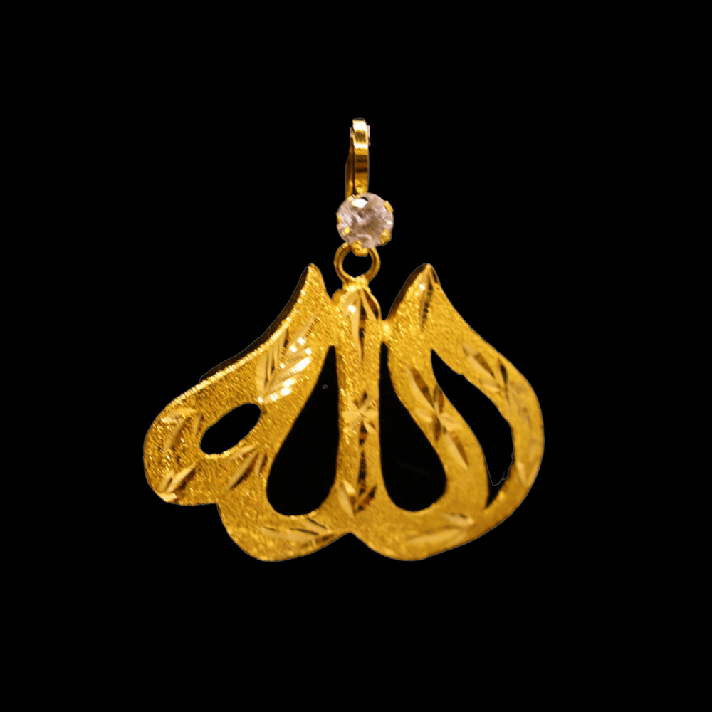 21K Gold Pendant 