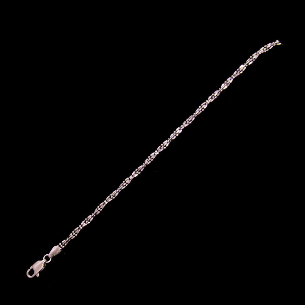 18k White Gold Chain