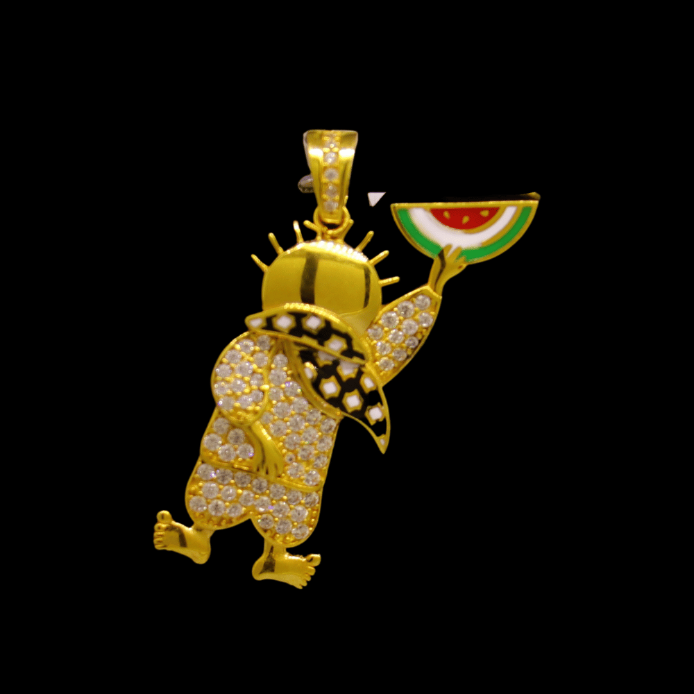 21K Gold Pendant  